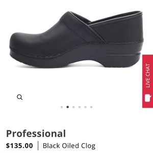 Dansko Professional clog black 40 - worn maybe three times